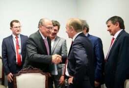 Alckmin se reúne com Bolsonaro
