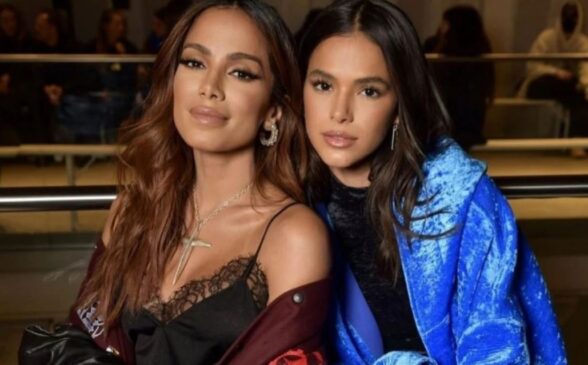 Anitta e Bruna Marquezine.
