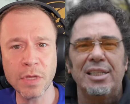 Tiago Leifert e Casagrande trocaram farpas nas redes sociais