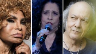 Elza, Gal e Erasmo Carlos