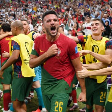 Gonçalo Ramos faz Hat Trick e Portugal avança para as quartas