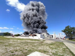 As causas do incêndio também não foram confirmadas