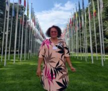 A ativista Keila Simpson, presidente da Antra.