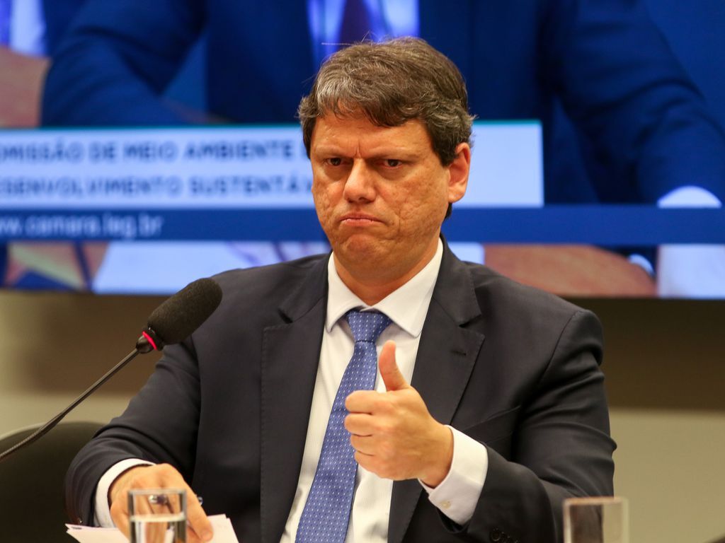 O Governador de São Paulo, Tarcísio de Freitas