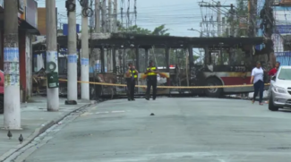 Ônibus incendiado no Grajaú após assalto