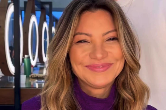 A primeira-dama Rosângela Silva, a Janja