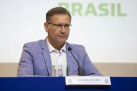 Wilson Seneme, presidente da comissão de arbitragem da CBF