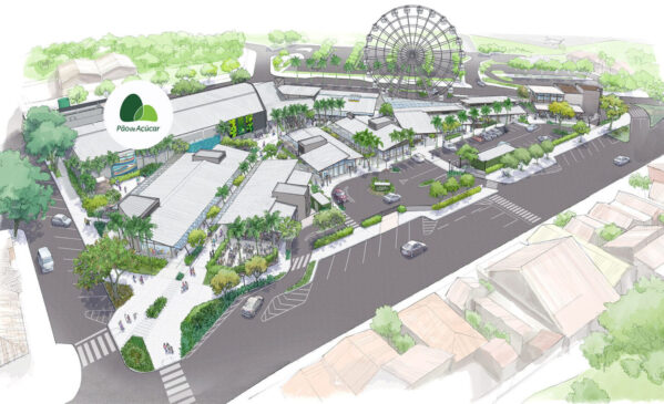 Projeto gráfico do Ubatuba Mall