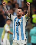 Aos 36 anos, Messi, um dos principais responsáveis pela boa campanha da Argentina, ainda não definiu até quando vai defender seu país, mas já declarou que este será seu último ciclo de Copa do Mundo