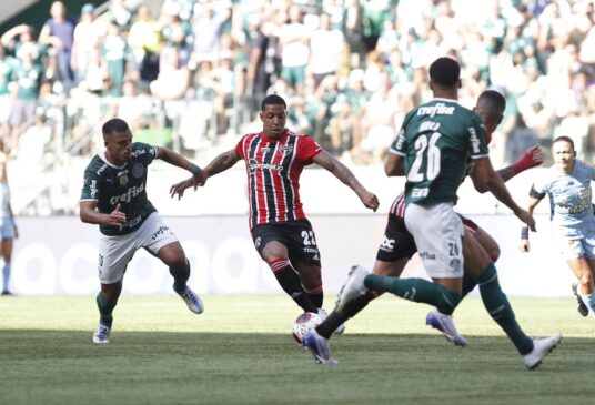 Palmeiras e São Paulo empataram em 0 a 0, no Allianz Parque, pela terceira rodada do Paulista