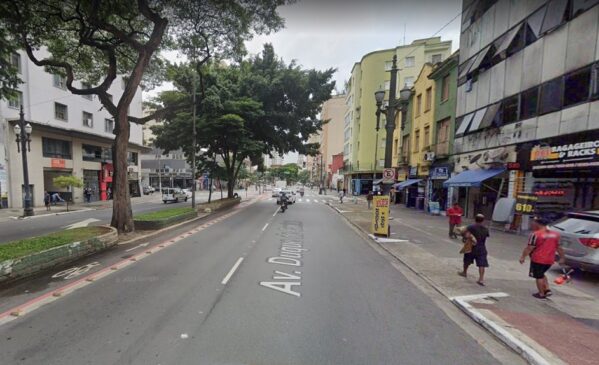 Avenida Duque de Caxias, na região central de São Paulo