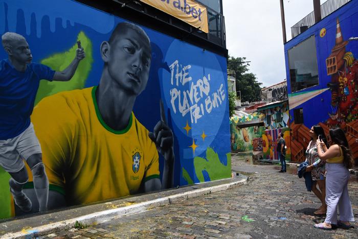 Beco do Batman é tido como uma galeria a céu aberto