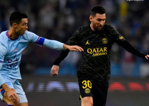 O provável último embate entre CR7 e Lionel Messi ocorreu em amistoso entre PSG e Al-Nassr