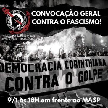 Torcida do Corinthians convoca para ato no Masp, nesta segunda
