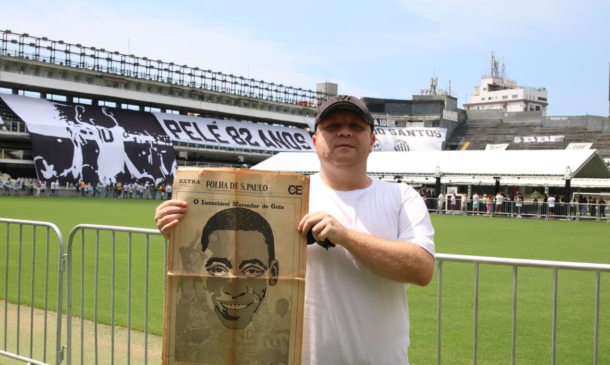 Fã de Pelé