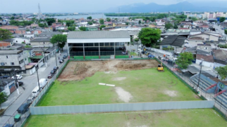 Nova e moderna escola Azevedo Júnior ficará na Praça Nicolau Geraigire.