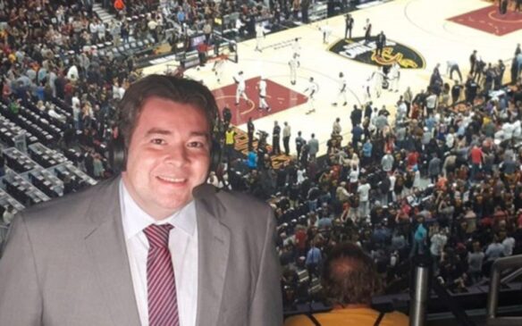 Rômulo Mendonça, narrador histórico de jogos da NBA