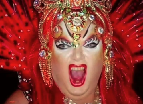 Drag Kaka di Polly, em foto publicada no Instagram
