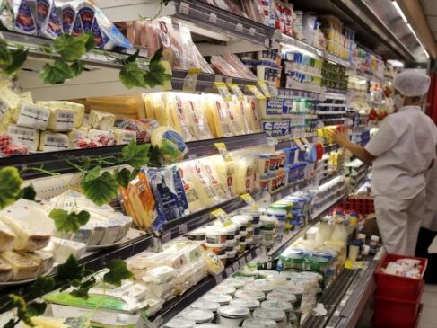 Supermercado registrou aumentos durante o ano passado