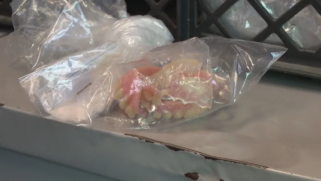 Dentaduras esquecidas no transporte público de SP