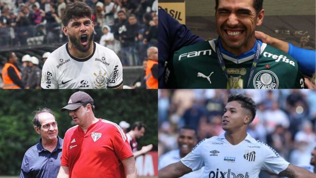 Corinthians, Palmeiras, Santos e São Paulo se preparam para ter um ano de sucesso