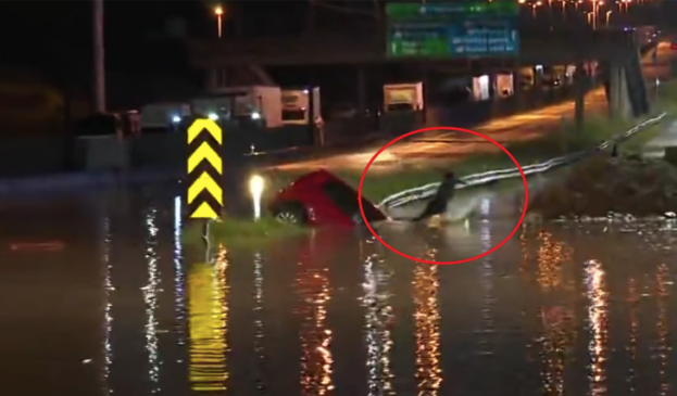 A rodovia precisou ser interditada nos dois sentidos