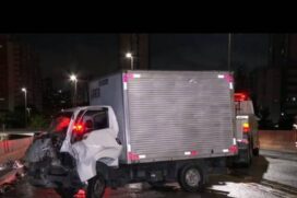 Colisão na zona leste de SP