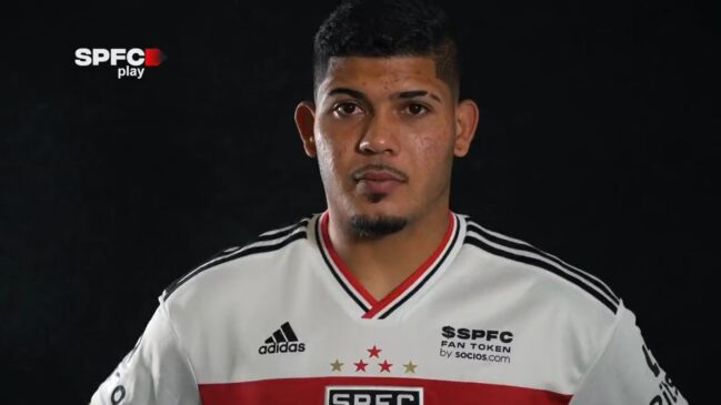 Erison, novo atacante do São Paulo