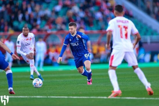 O Al-Hilal venceu o Wydad Casablanca
