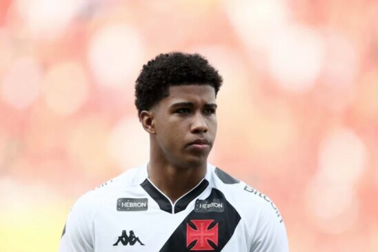 Andrey Santos foi o destaque do Vasco na Série B do ano passado
