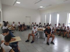 Mostra educativa fica em Cubatão até esta terça-feira (7), no Espaço das Artes