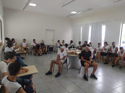 Mostra educativa fica em Cubatão até esta terça-feira (7), no Espaço das Artes