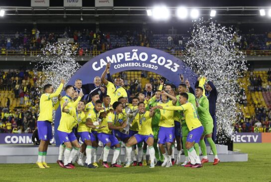 O Brasil voltou a ser campeão do Sul-Americano Sub-20 depois de 12 anos