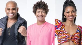Cezar, Gabriel Santana e Tina estão Paredão