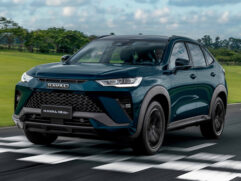 O Haval H6 GT utiliza a tecnologia e-Traction, com um 1.5 turbo a gasolina associado a dois elétricos, um em cada eixo