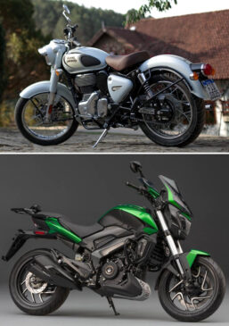 Royal Enfield Interceptor 650 e Bajaj Dominar 400 já começam a ganhar destaque no Brasil