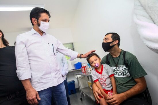 Ricardo Nunes participa do Dia D de Intensificação Vacinal dos alunos da rede municipal de educação infantil