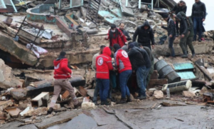 Imagens dos escombros do terremoto que atingiu a Turquia e a Síria