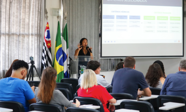 A coordenadora do Instituto de Pesquisas Tecnológicas (IPT), Priscila Ikematsu, apresentou o resultado do Projeto executado pelo órgão