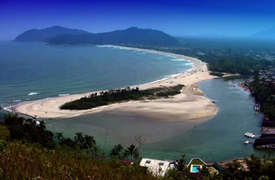 Praia Barra do Una em São Sebastião