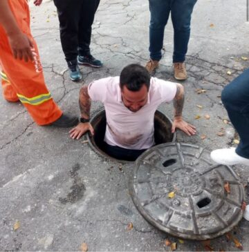 Subprefeito de Pinheiros fiscaliza bueiros na região