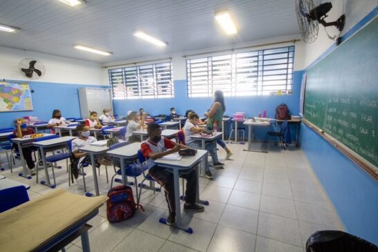 Escola municipal em Taboão da Serra