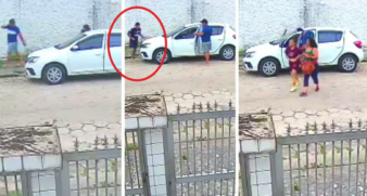 Novo vídeo mostra ângulo diferente da ação dos criminosos