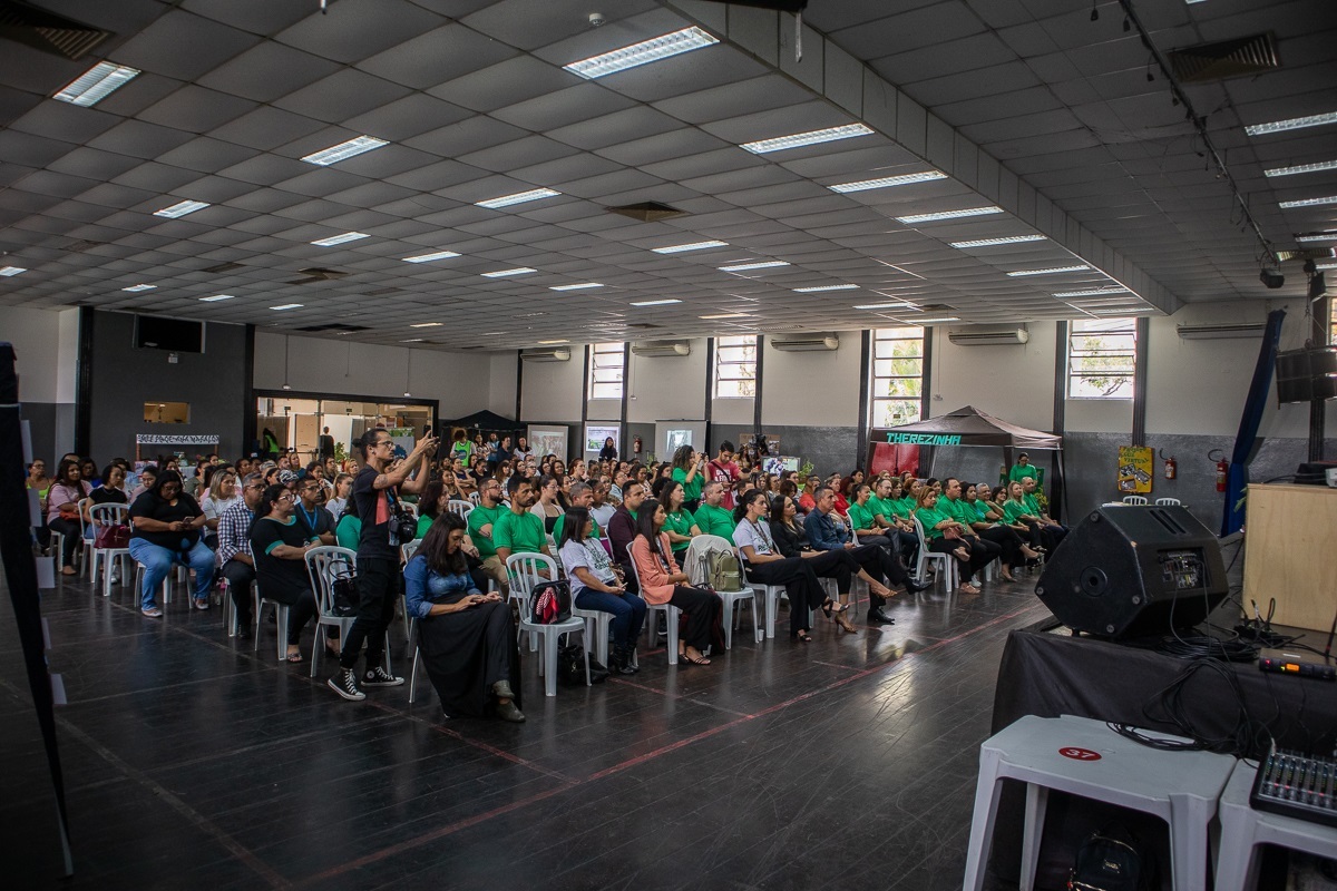 Lançamento do projeto educacional "Sustentabilidade para a vida", em parceria com a União Química, ocorreu no Cemur.