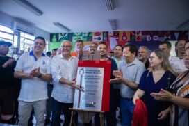 No sábado, 4, o Governo Aprígio inaugurou a segunda cozinha para a Escola de Gastronomia e Hotelaria de Taboão da Serra