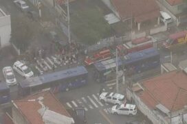 A agressão aconteceu na escola estadual Thomazia Montoro, na rua Adolfo Melo Júnior, na zona oeste.