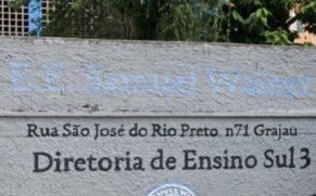Escola Estadual Samuel Wainer, localizada no Grajaú, zona sul de São Paulo