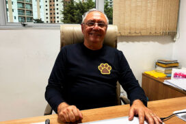 O vereador André Egydio, presidente da Câmara Municipal de Taboão da Serra