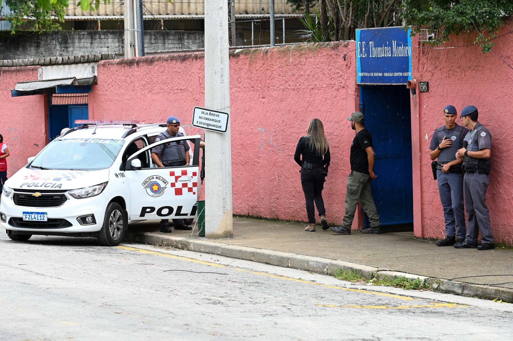 Atentado a faca aconteceu na escola estadual Thomazia Montoro, na Vila Sônia