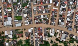 O volume de água causou o transbordamento do rio Acre e de igarapés